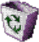 small trash bin pixel art